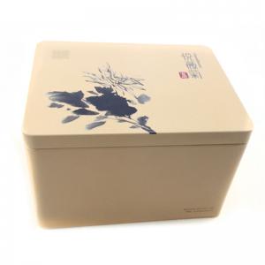 2018 nuovo design rettangolare ermetico scatola di latta da tè